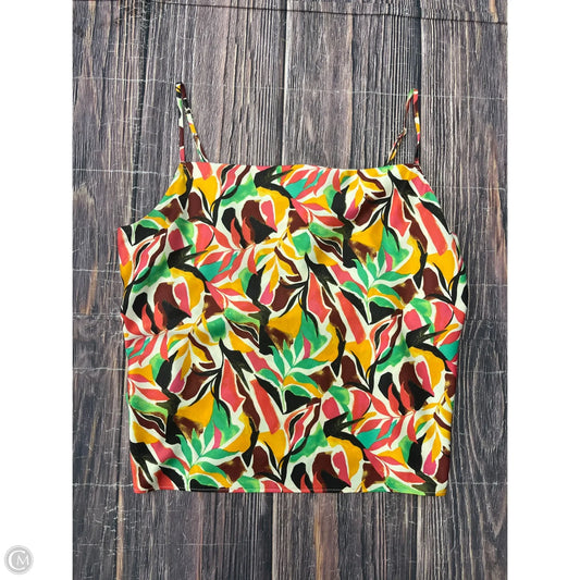 Tank Top By Nine West In Yellow, Size: L