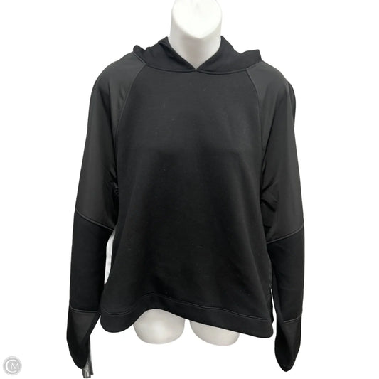 Athletic Sweatshirt Hoodie By Athleta In Black, Size: Xl