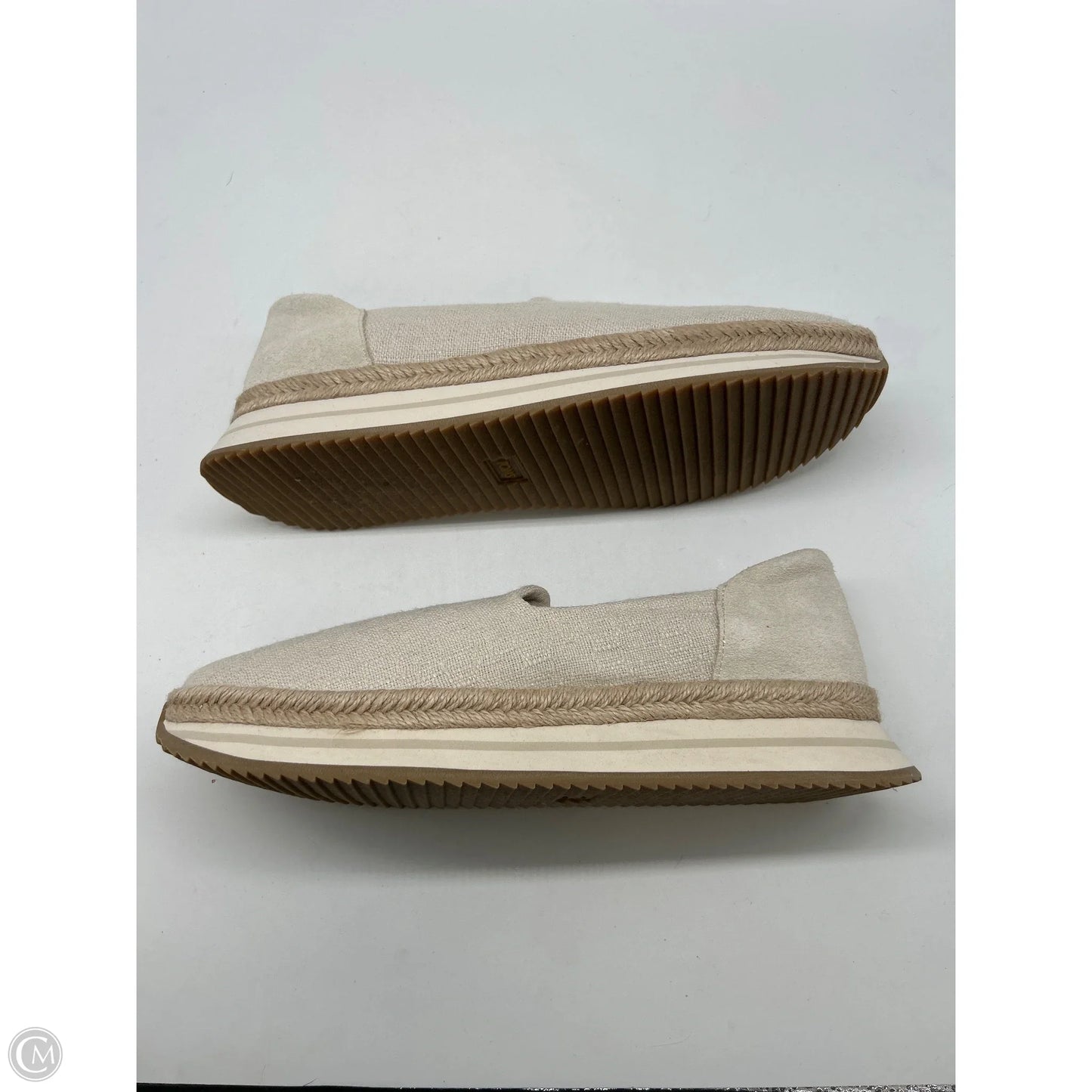 Shoes Flats By Toms In Cream, Size: 10