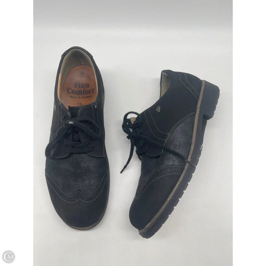Shoes Flats By Finn Comfort In Black, Size: 9