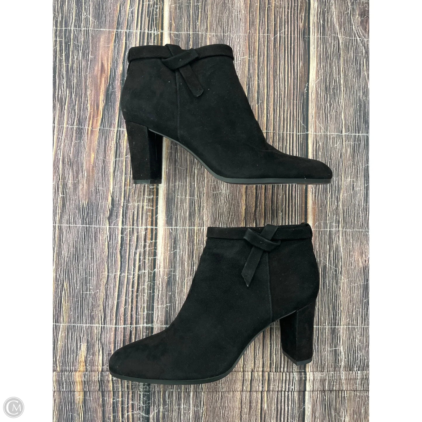 Boots Ankle Heels By Bandolino In Black, Size: 8