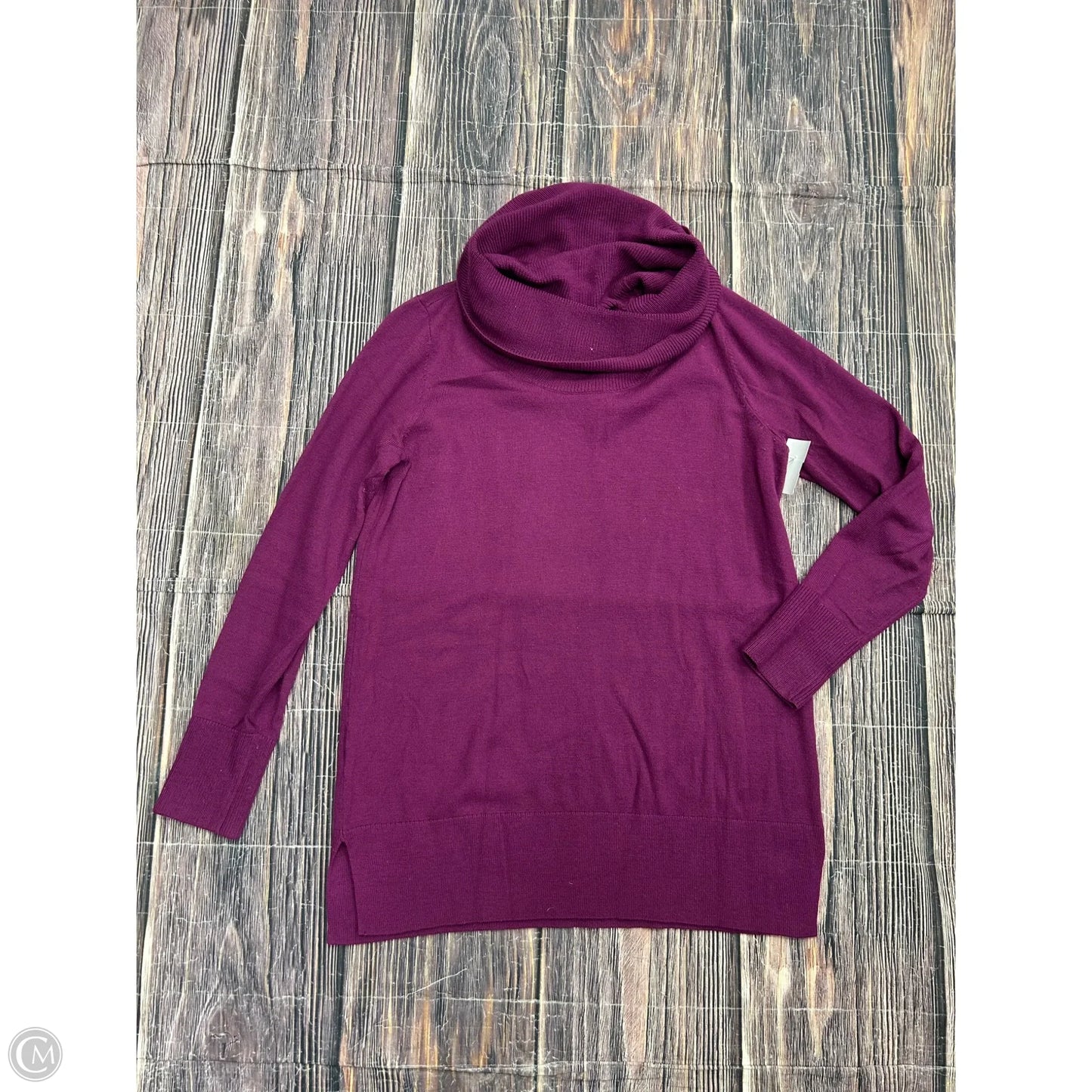 Sweater By Loft In Purple, Size: M