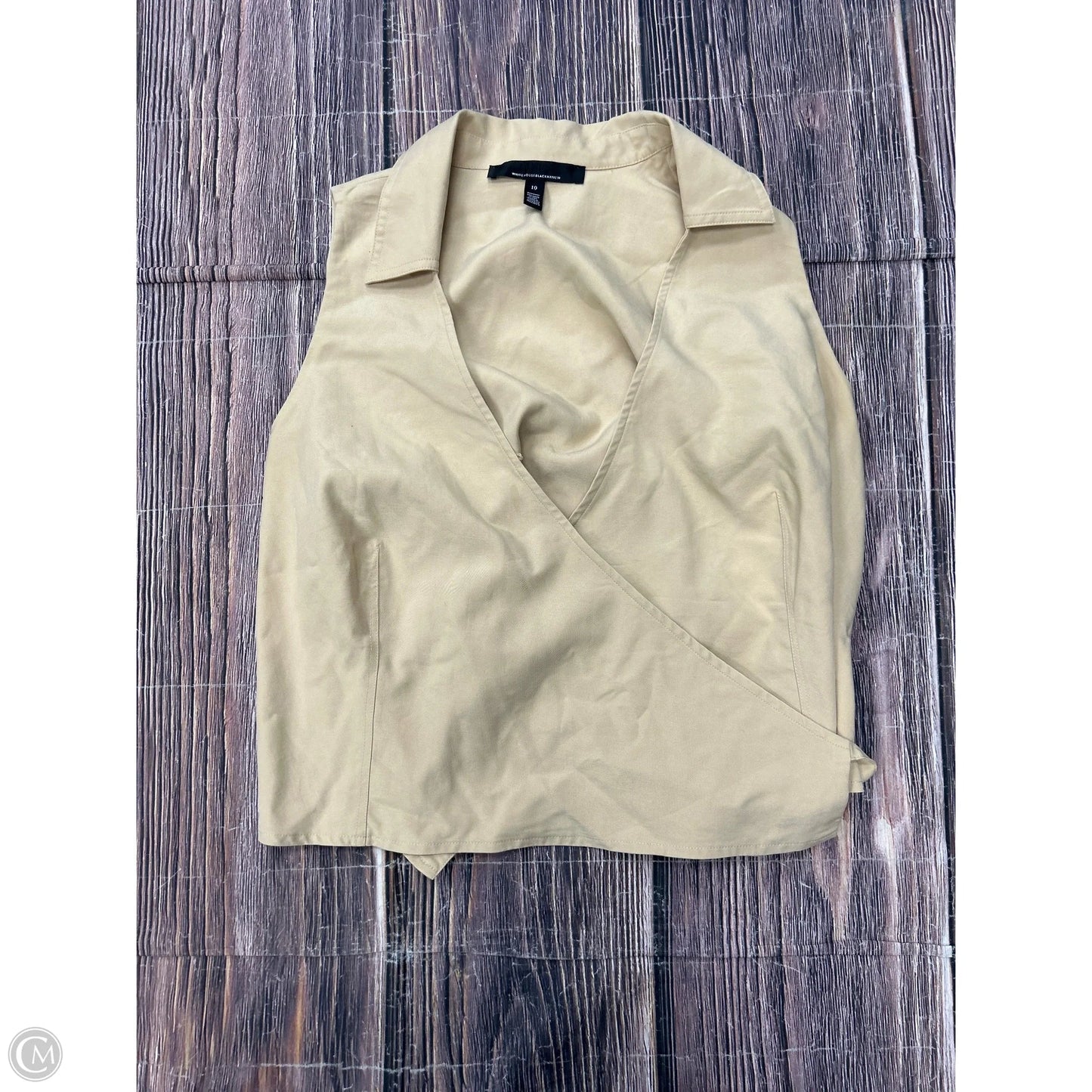 Vest Other By White House Black Market In Tan, Size: 10