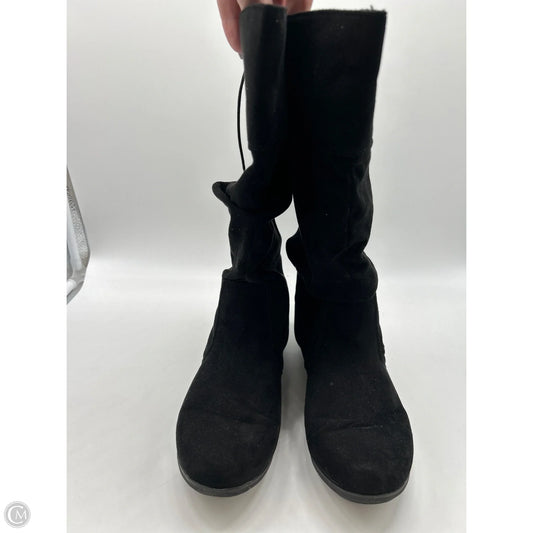 Boots Mid-calf Flats By Arizona In Black, Size: 7.5