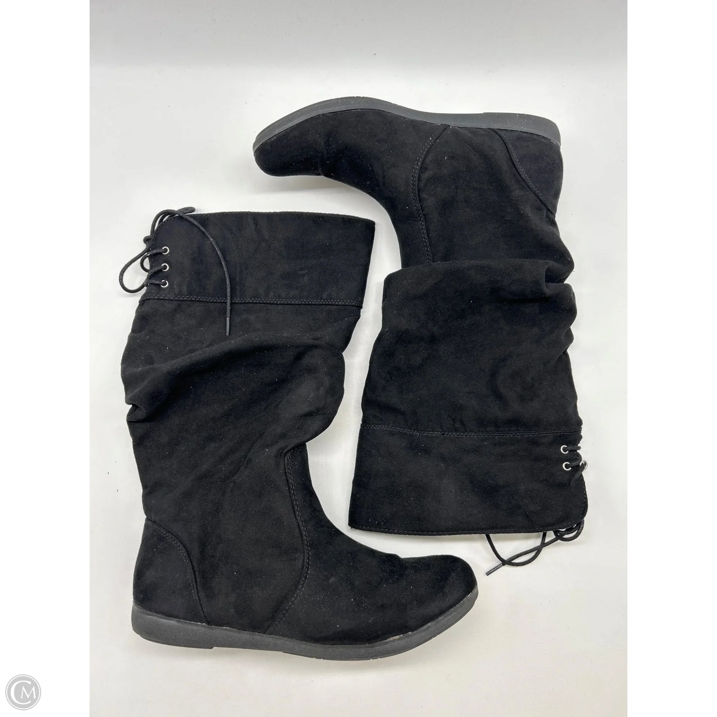 Boots Mid-calf Flats By Arizona In Black, Size: 7.5