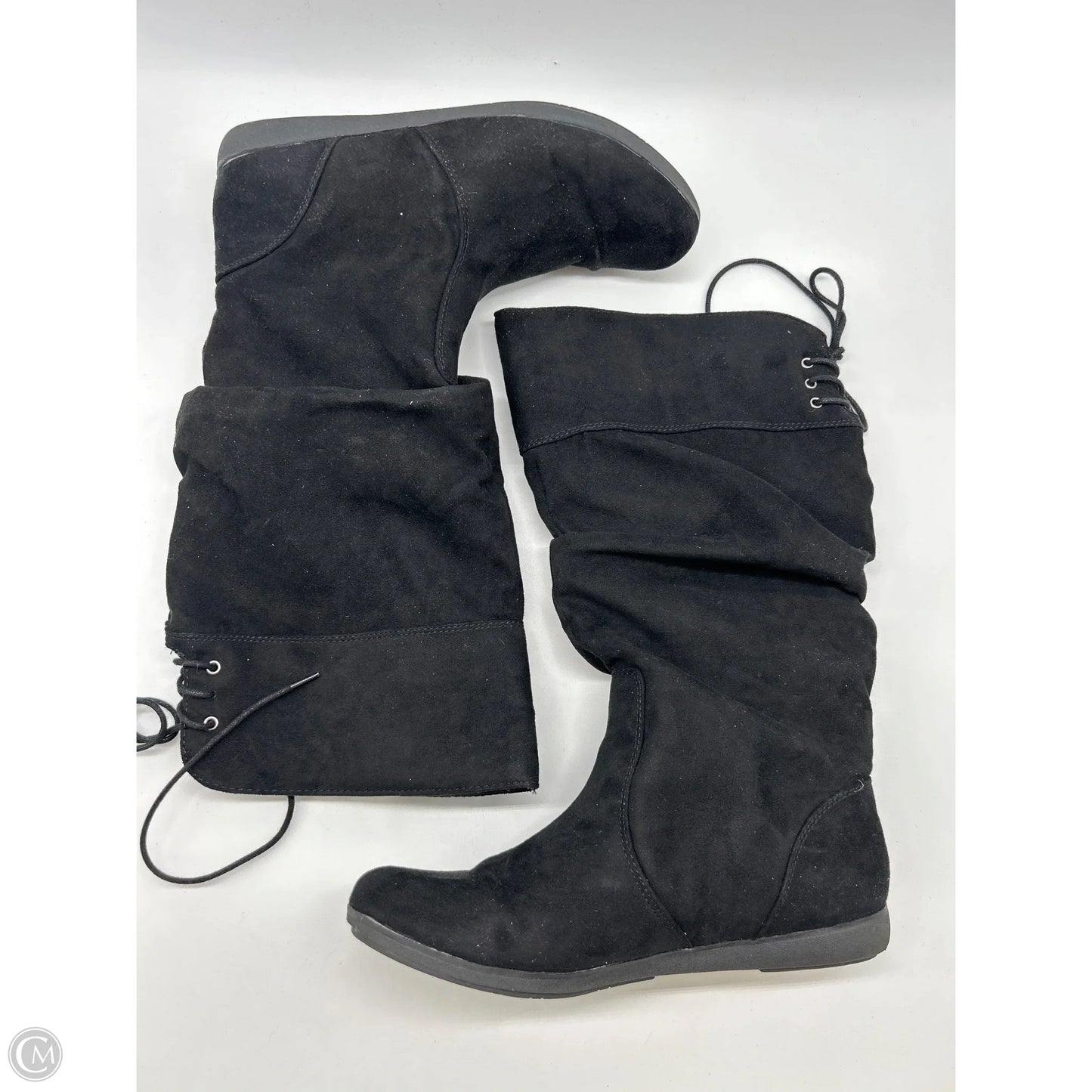 Boots Mid-calf Flats By Arizona In Black, Size: 7.5