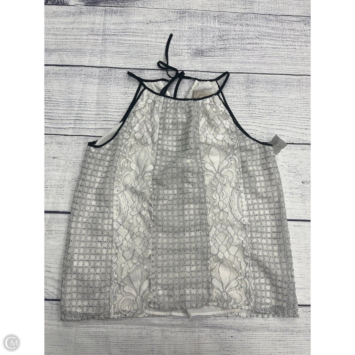 Tank Top By Loft In White, Size: S