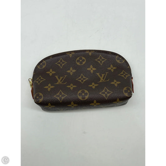 Makeup Bag Luxury Designer By Louis Vuitton, Size: Small