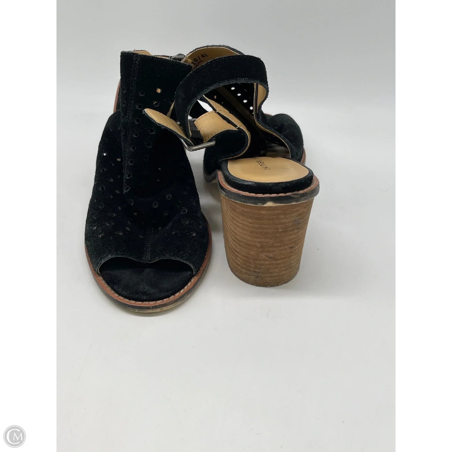 Sandals Heels Block By Chinese Laundry In Black, Size: 10