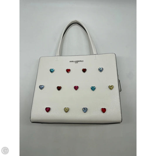 Handbag Designer By Karl Lagerfeld, Size: Medium
