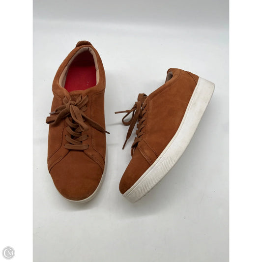 Shoes Sneakers By Fitflop In Brown, Size: 8