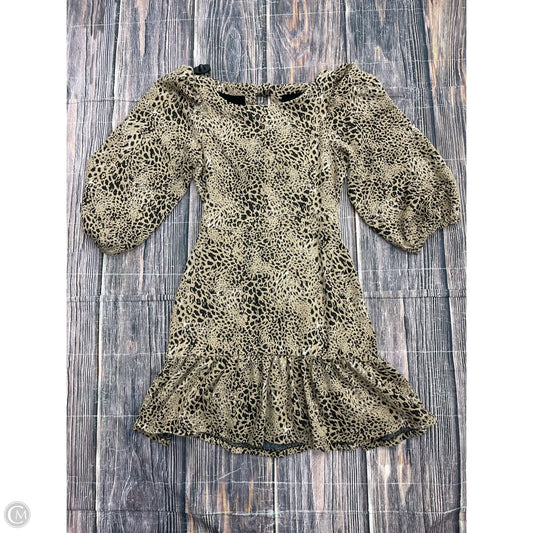 Dress Casual Midi By Maeve In Brown, Size: 12