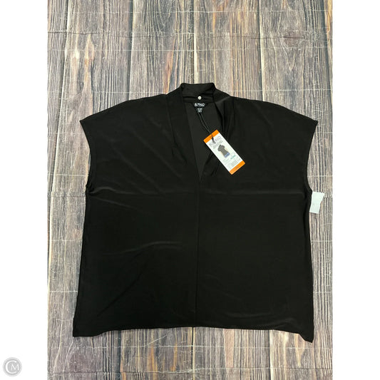Top Short Sleeve By Buffalo David Bitton In Black, Size: 1x