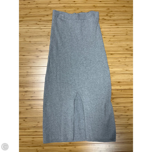 Skirt Midi By Free People In Grey, Size: M