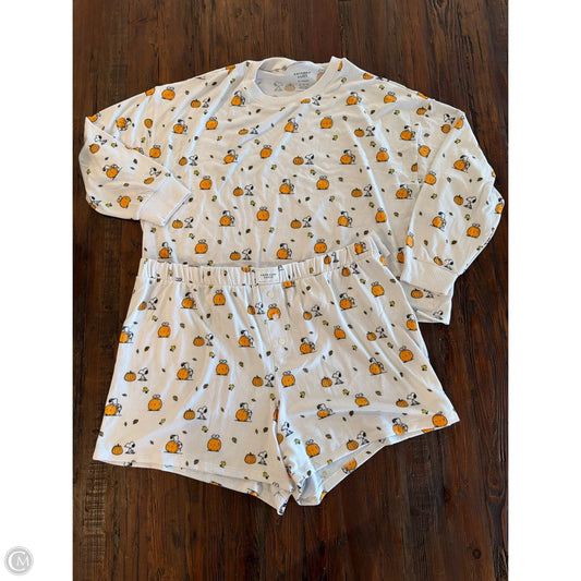 Pajamas 2pc By American Eagle In White, Size: 1x