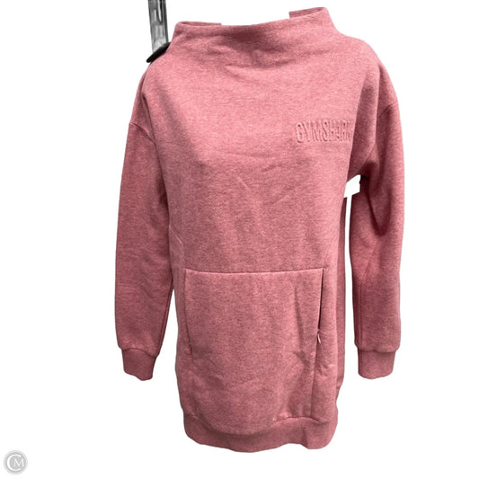 Sweatshirt Collar By Gym Shark In Pink, Size: S