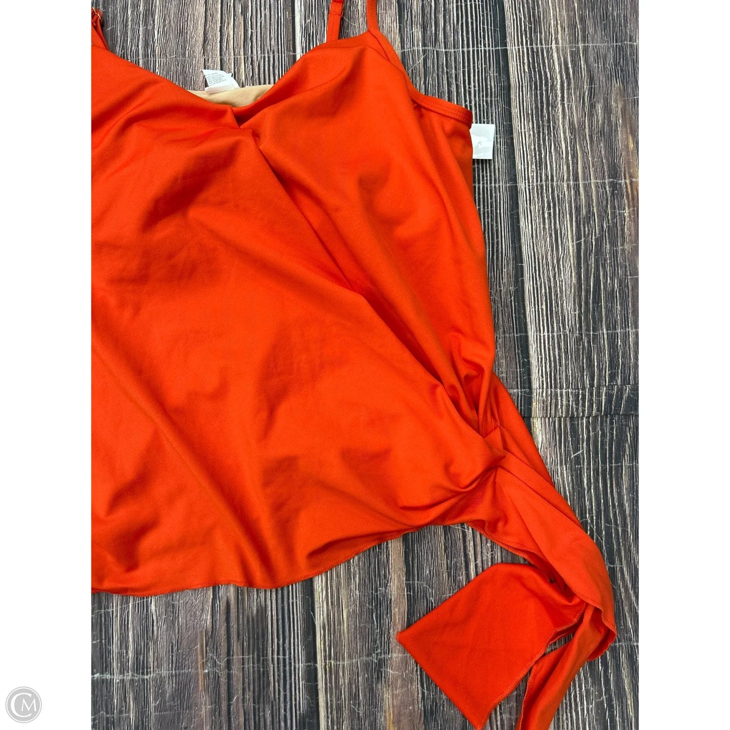 Swimsuit Top By Clothes Mentor In Orange, Size: Xl