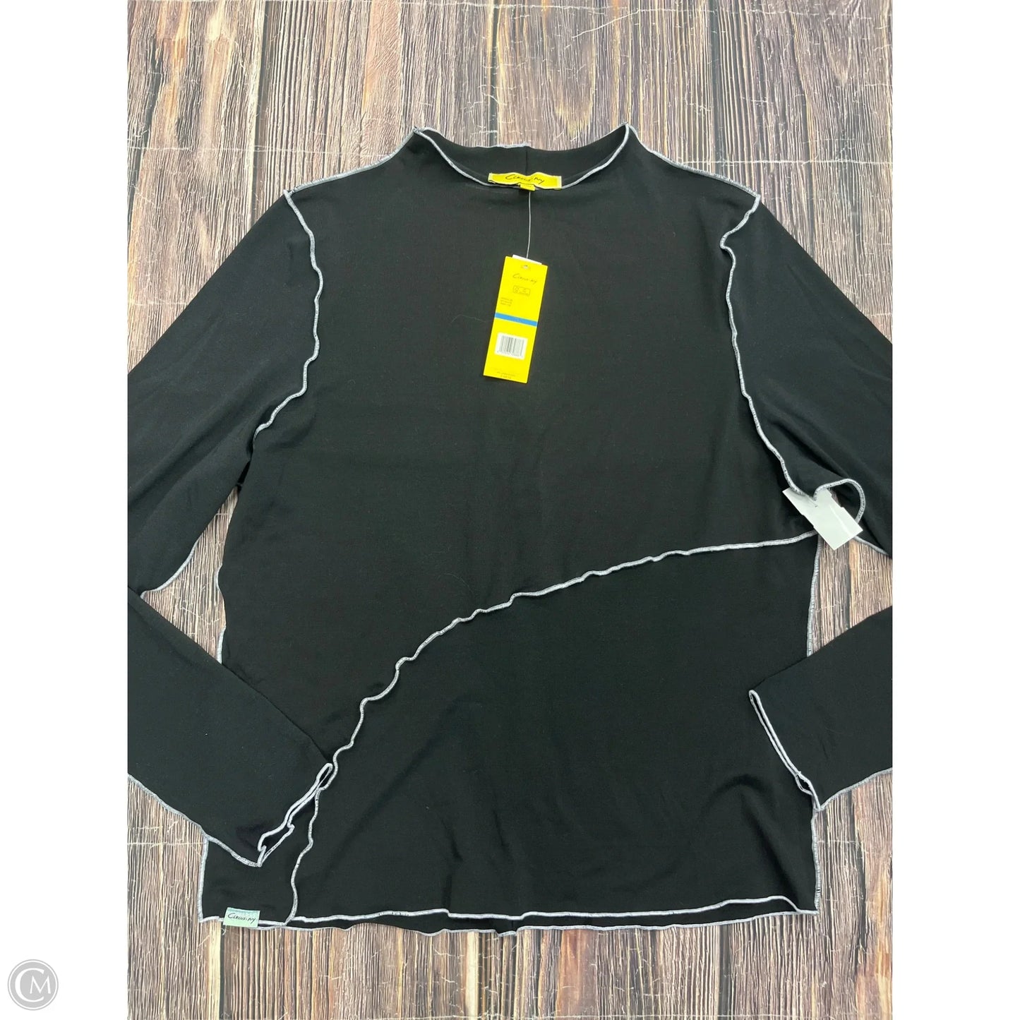 Top Long Sleeve Basic By Sam Edelman In Black, Size: Xl