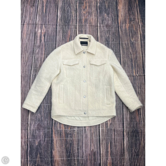 Jacket Designer By All Saints In Cream, Size: 2