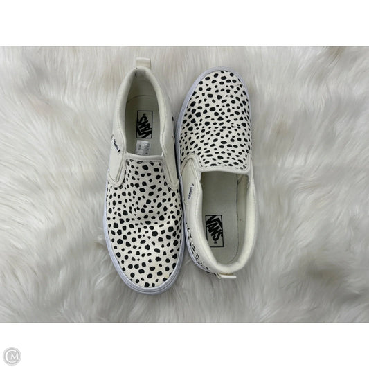 Shoes Sneakers By Vans In Cream, Size: 6