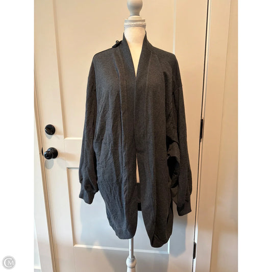Cardigan By Mta Sport In Grey, Size: 2x