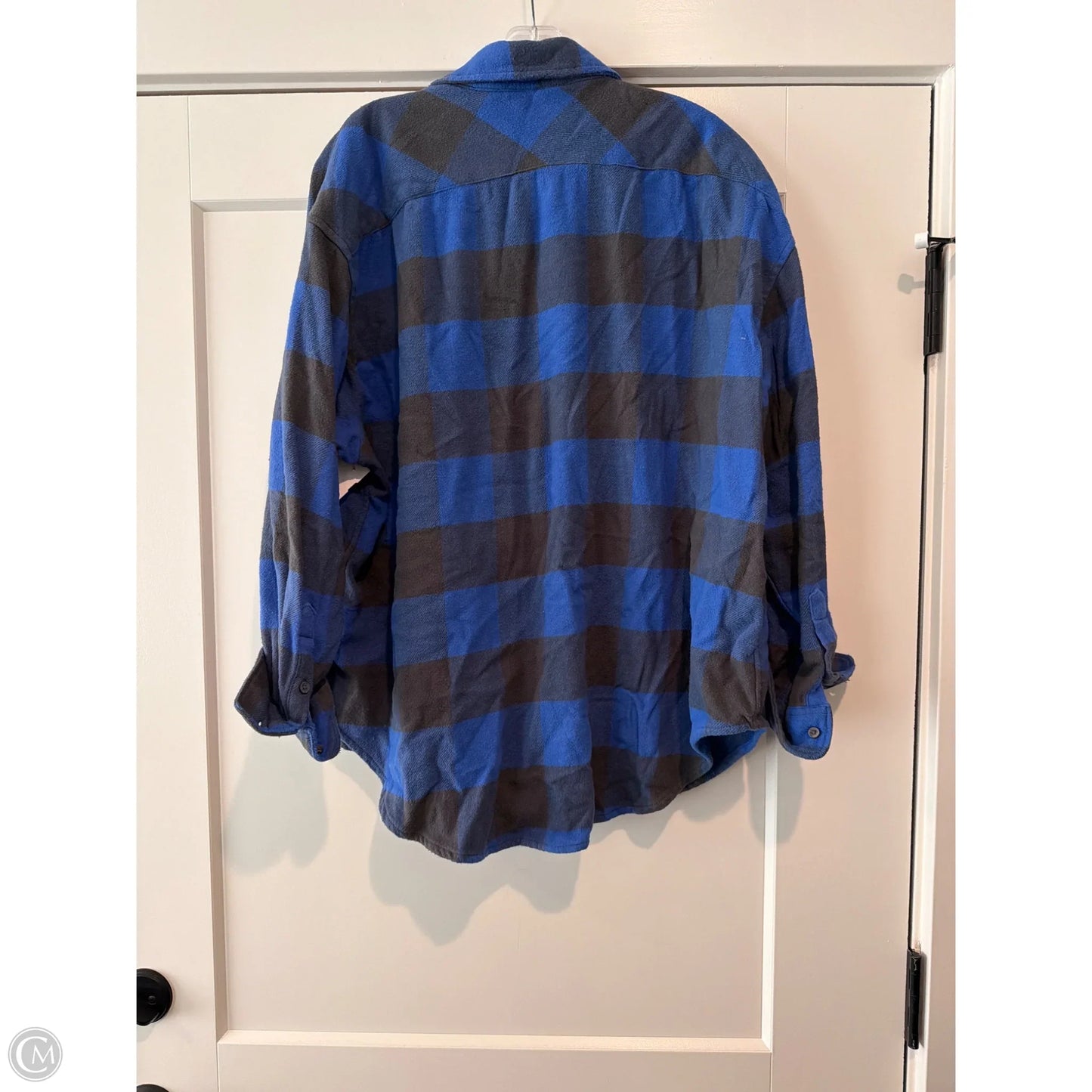 Top Long Sleeve By Aerie In Blue, Size: M
