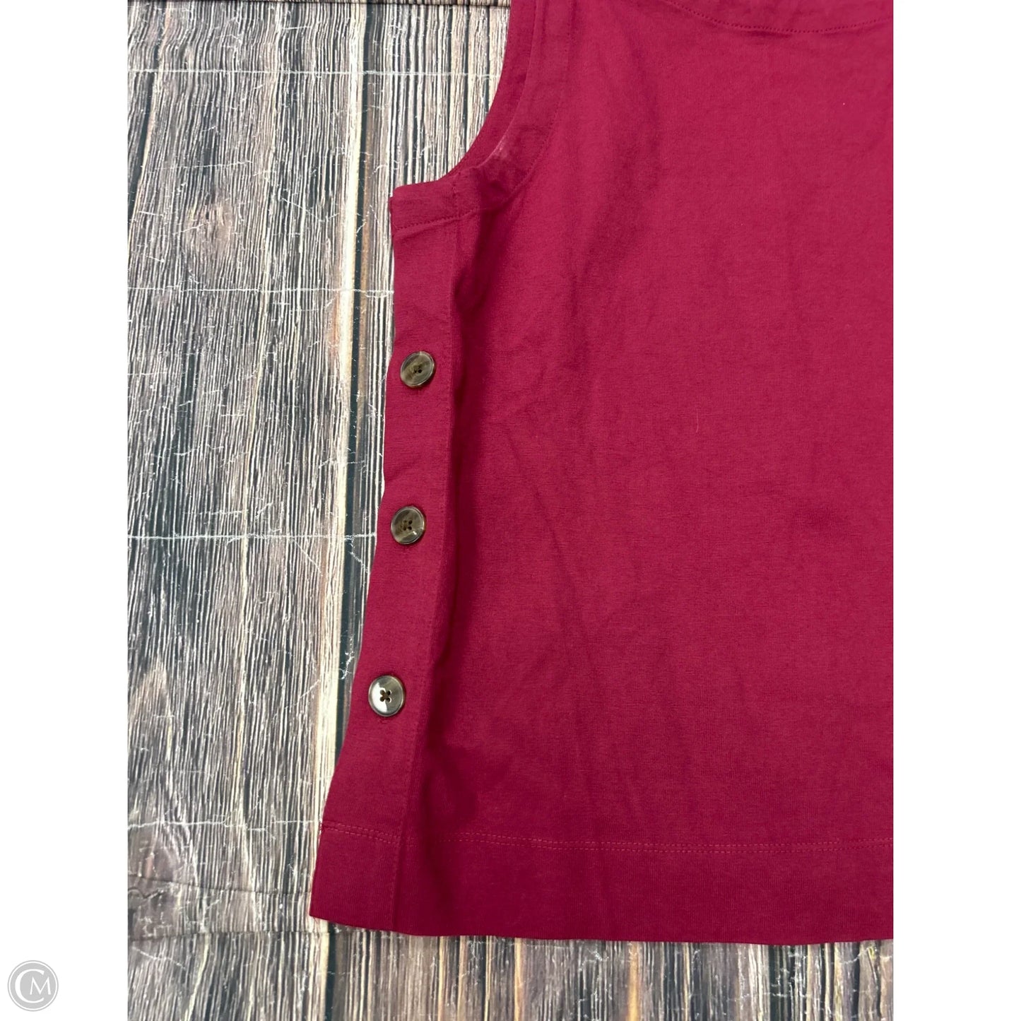 Tank Top By Loft In Red, Size: S