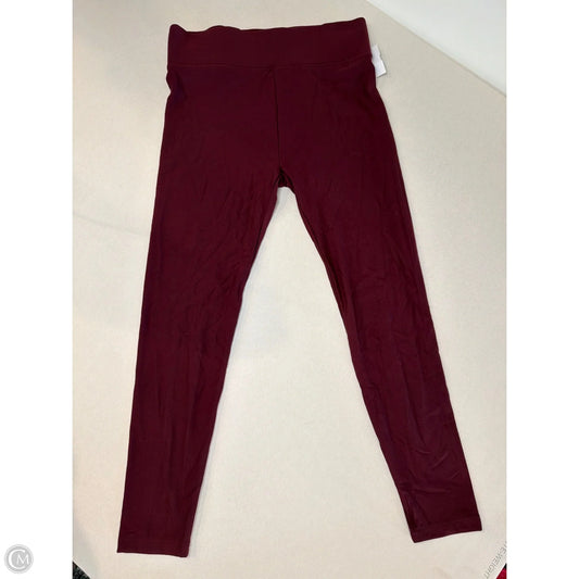 Pants Leggings By Lou And Grey In Red, Size: M