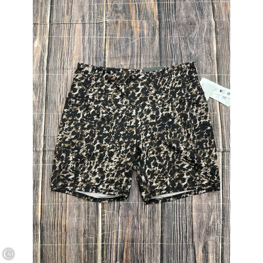 Athletic Shorts By Rbx In Animal Print, Size: 1x
