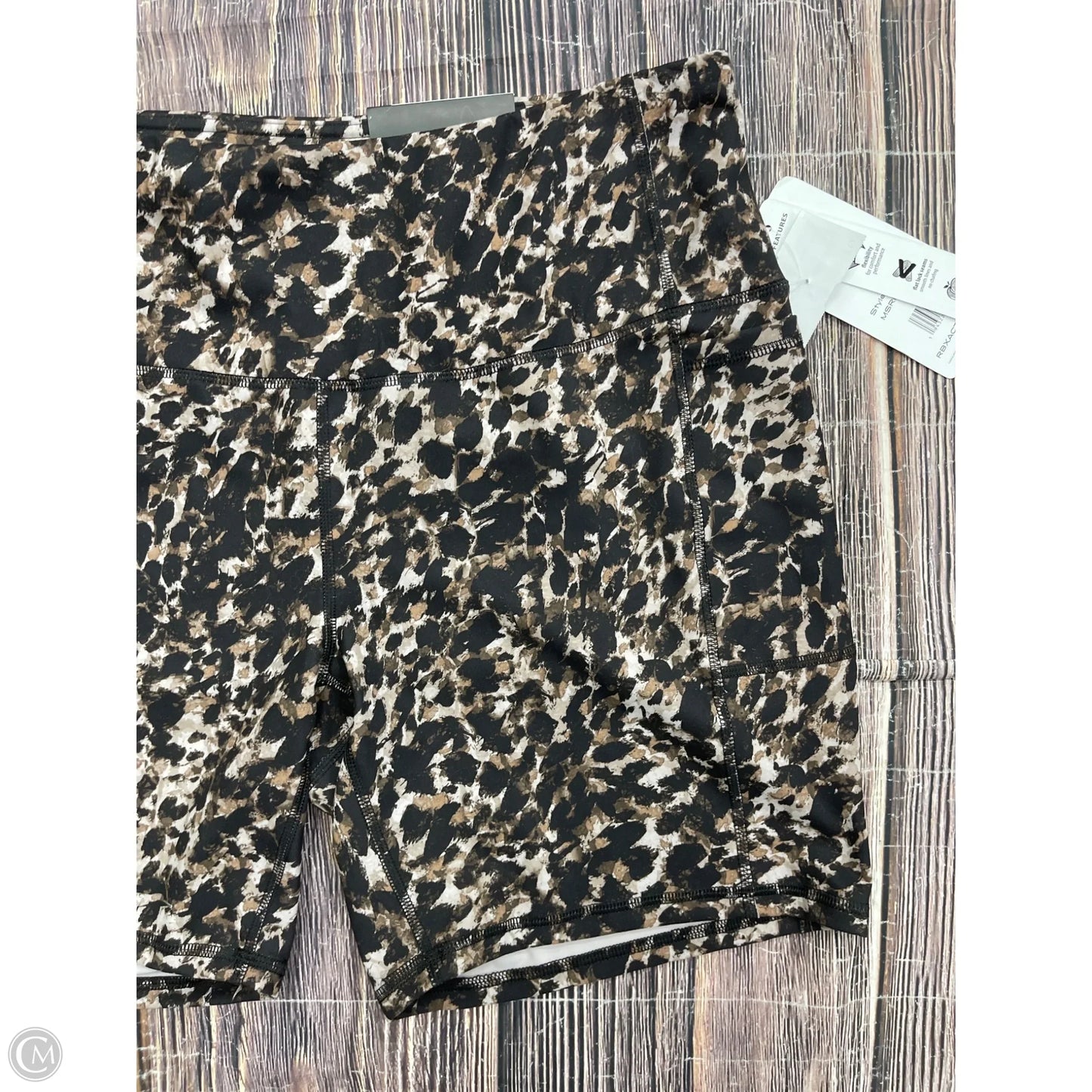 Athletic Shorts By Rbx In Animal Print, Size: 1x