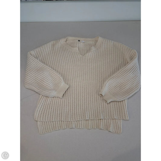 Sweater By Wishlist In Yellow, Size: S