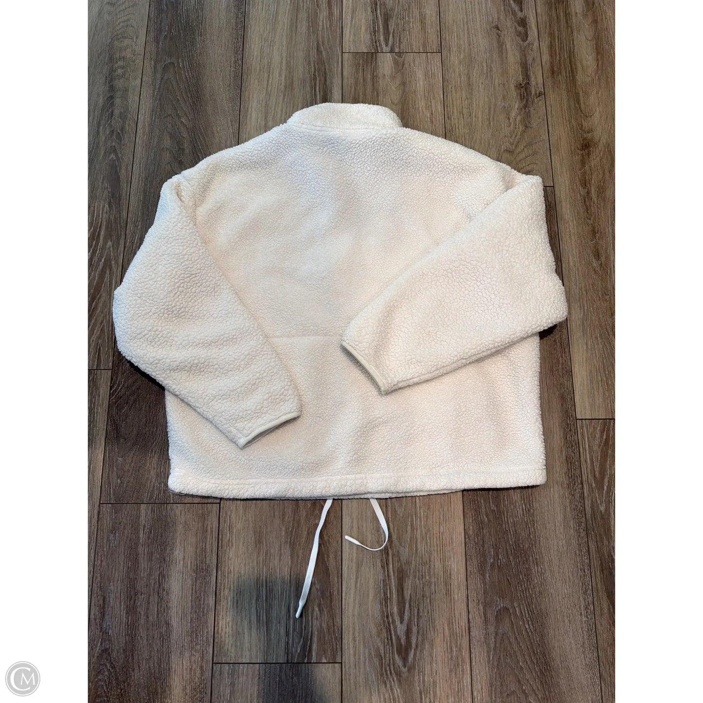 Athletic Jacket By All In Motion In White, Size: M