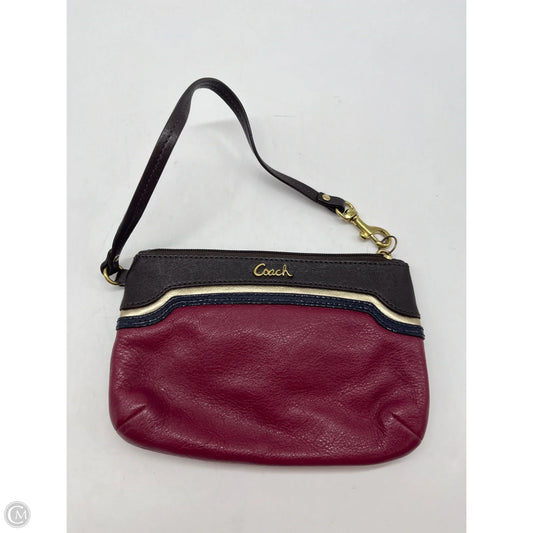 Wristlet Designer By Coach, Size: Small
