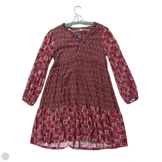 Dress Casual Short By Maeve In Red, Size: S