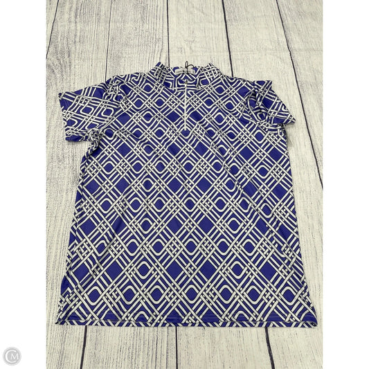 Athletic Top Short Sleeve By Clothes Mentor In Purple, Size: 1x