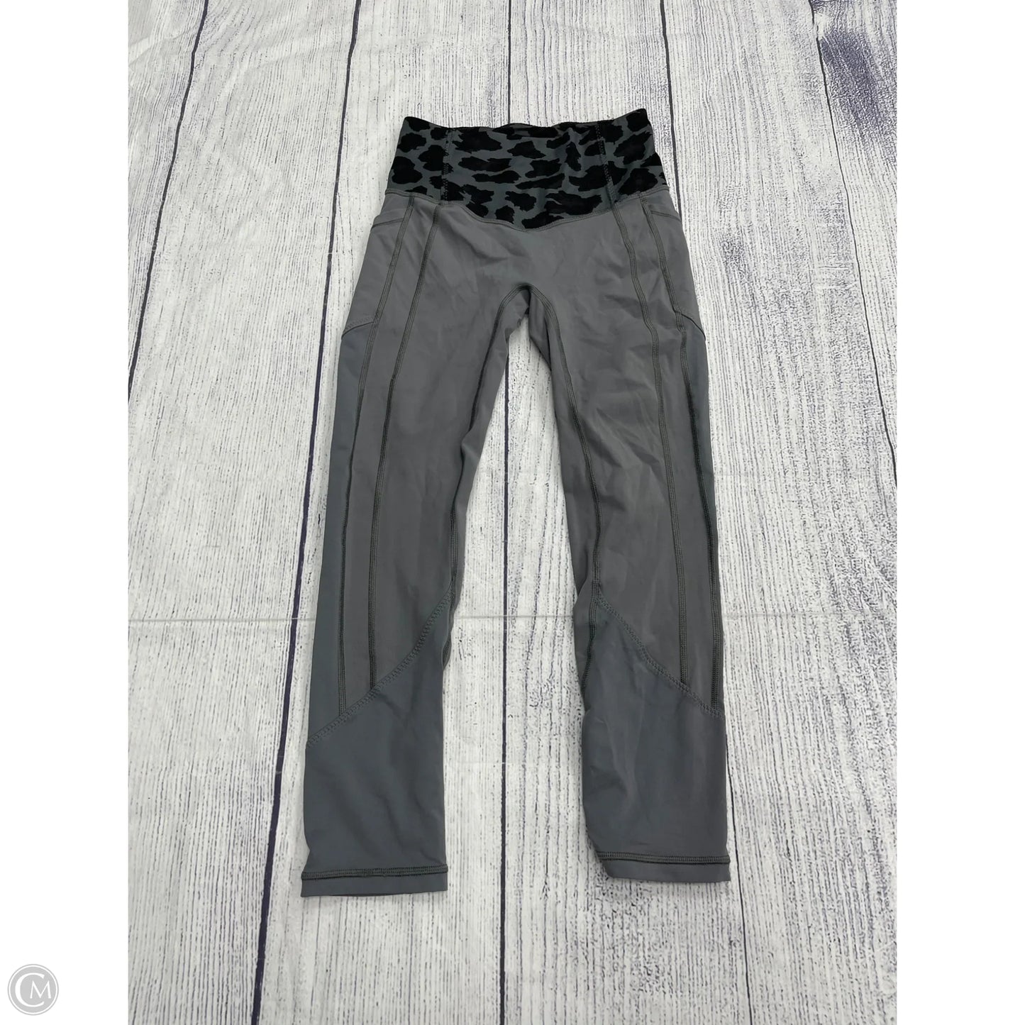 Athletic Leggings By Lululemon In Animal Print, Size: 4
