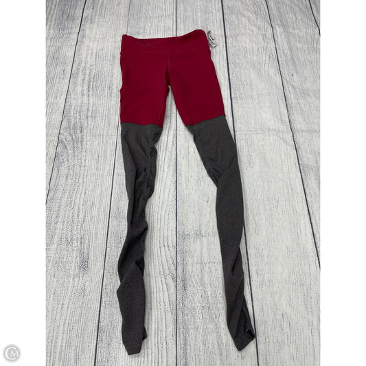 Athletic Leggings By Alo In Red, Size: Xs