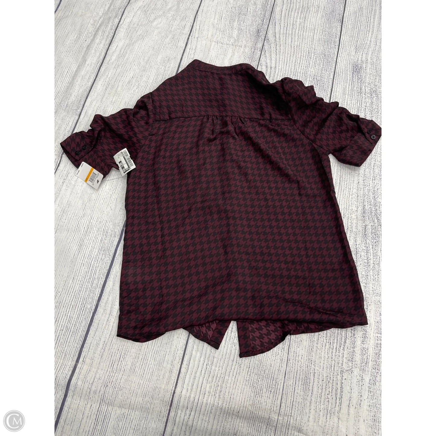 Top Short Sleeve By Laundry In Purple, Size: Xs