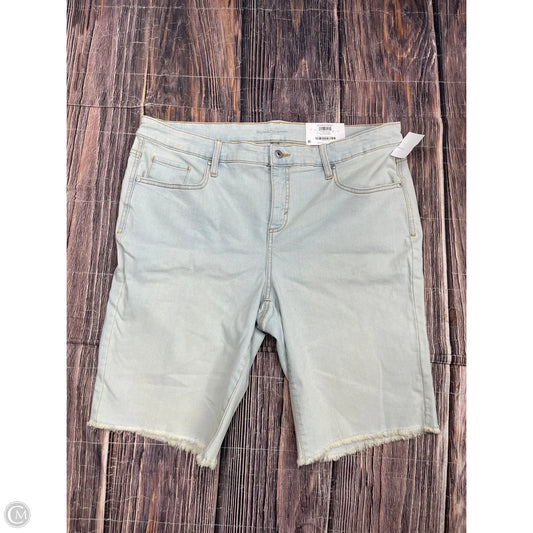 Shorts By Style And Company In Blue Denim, Size: 18