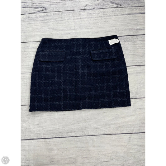Skirt Mini & Short By Banana Republic In Blue, Size: 16