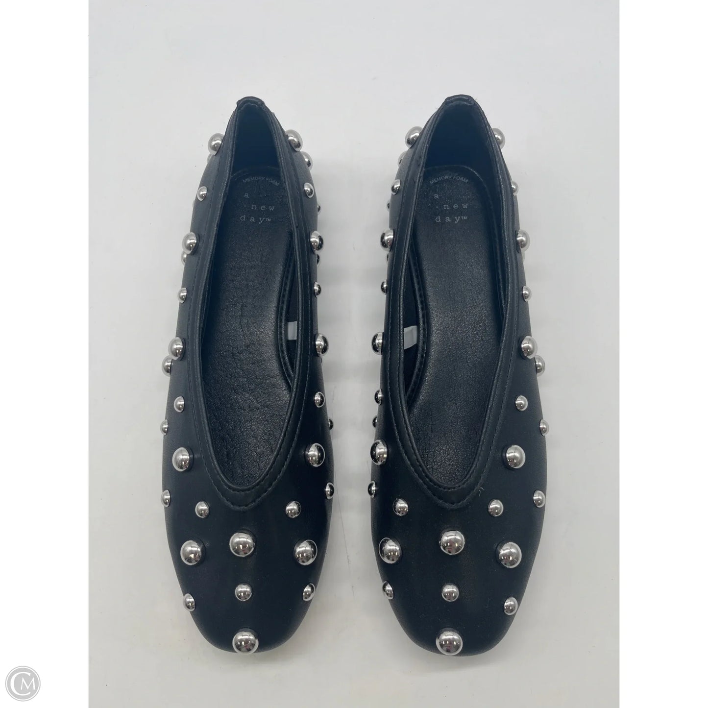 Shoes Flats By A New Day In Black, Size: 8.5