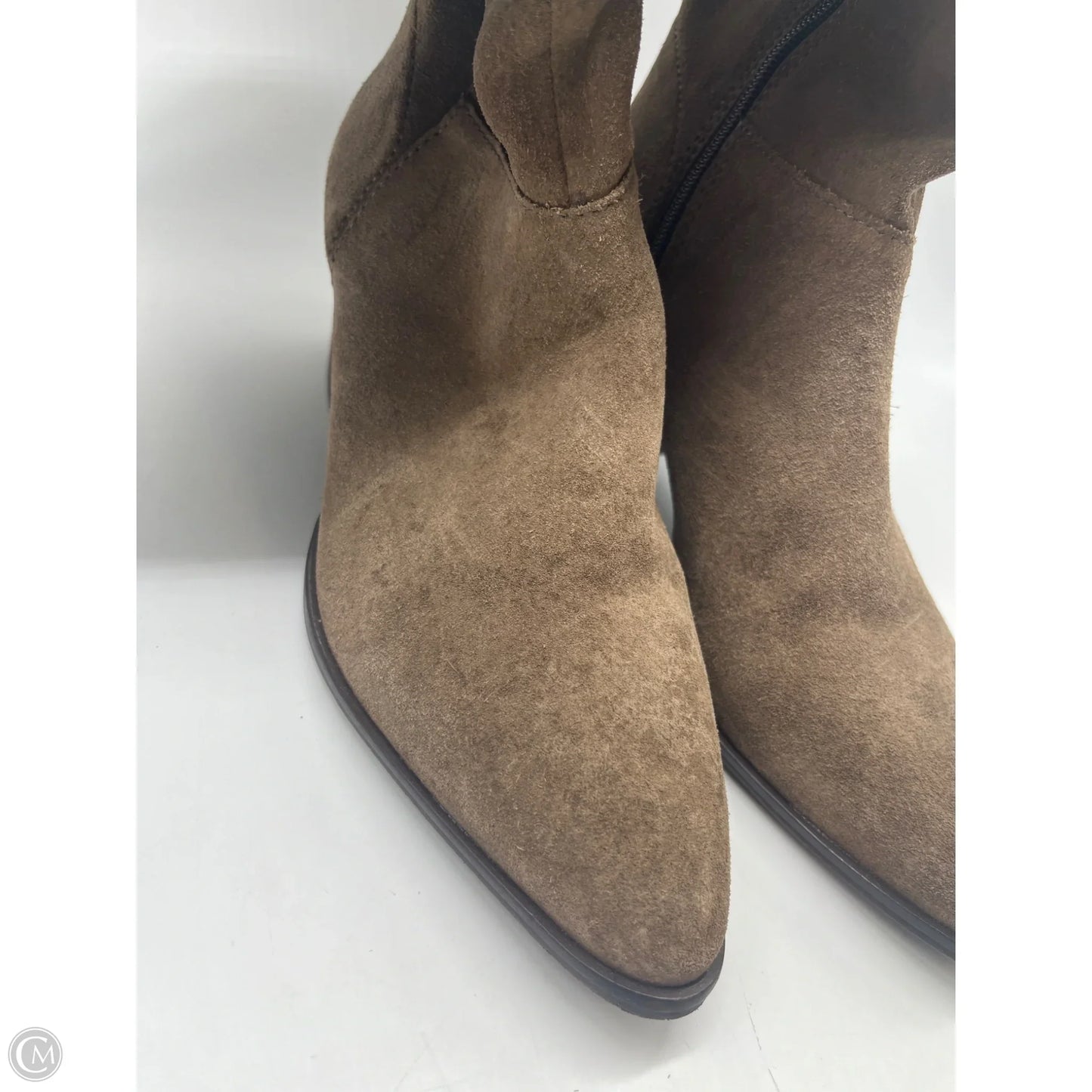 Boots Mid-calf Heels By Lucky Brand In Brown, Size: 9