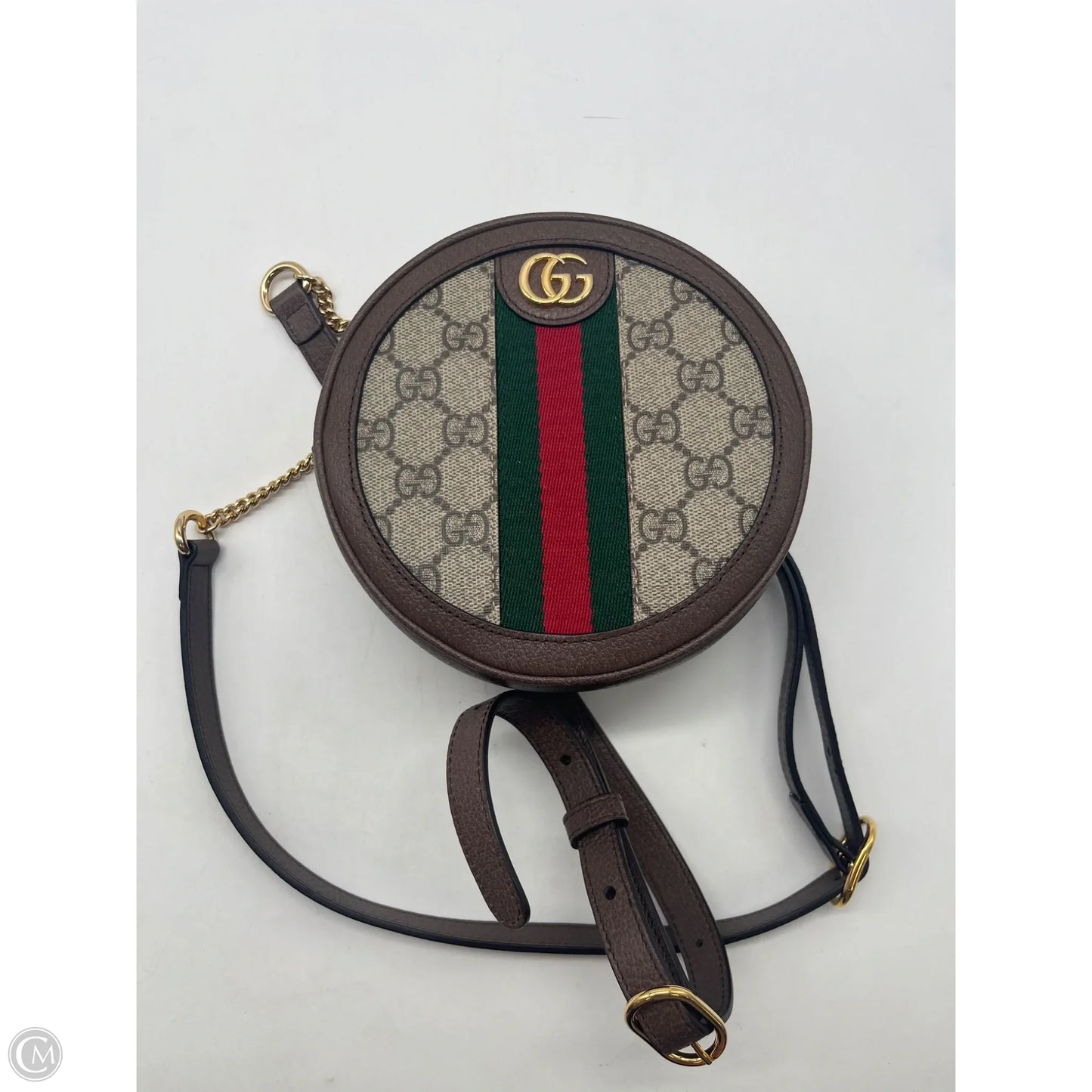 Backpack Luxury Designer By Gucci, Size: Small