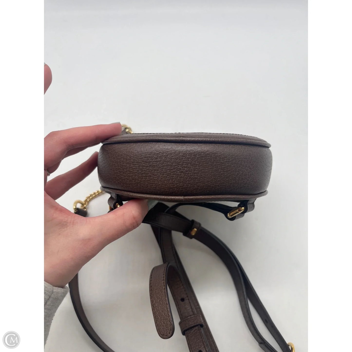 Backpack Luxury Designer By Gucci, Size: Small