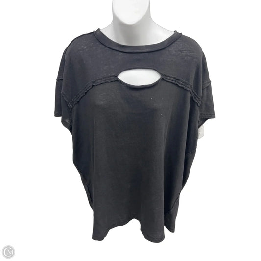 Top Short Sleeve By We The Free In Black, Size: S