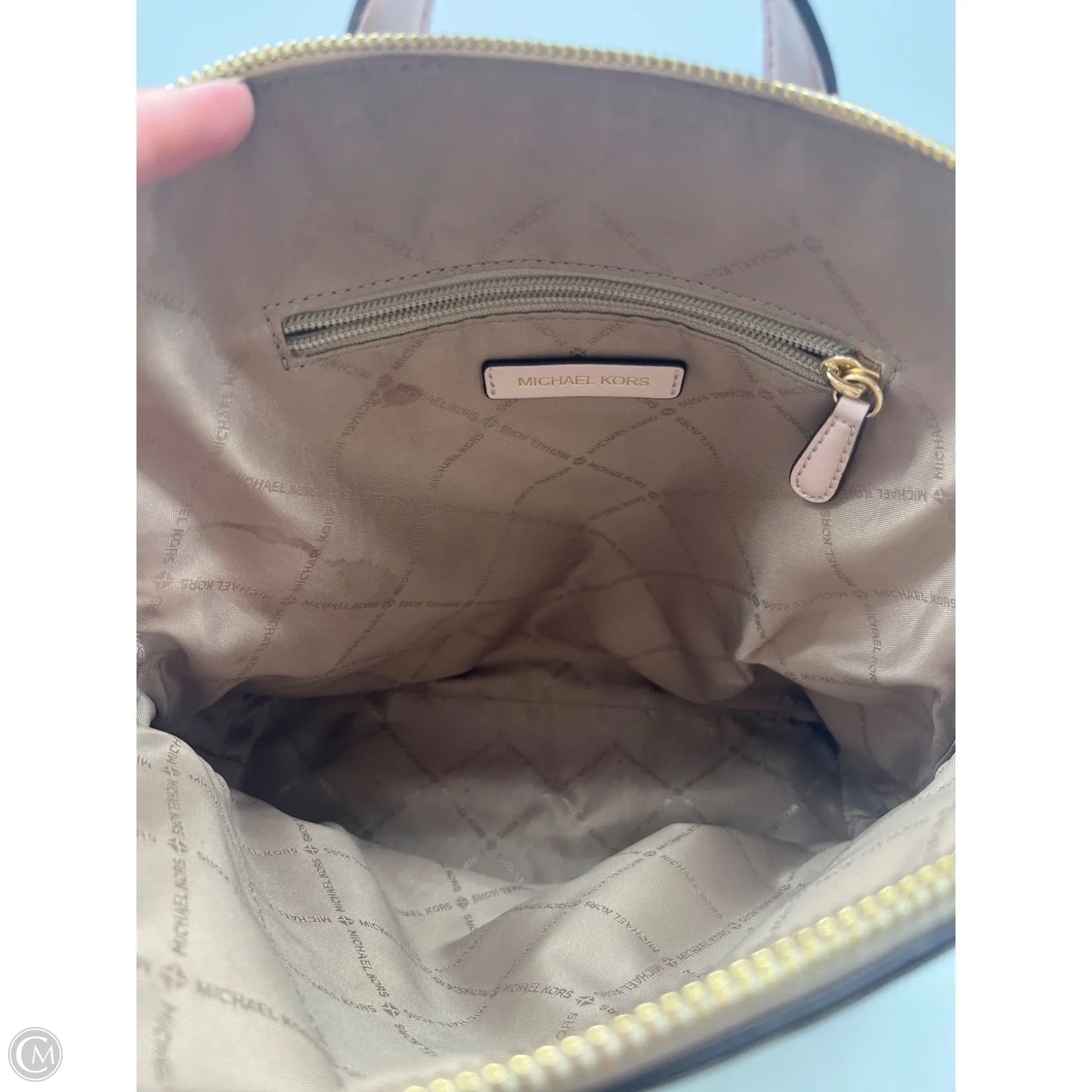 Backpack Designer By Michael Kors, Size: Medium
