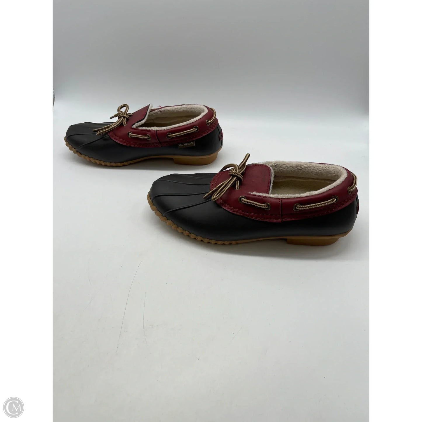 Shoes Flats By Jbu By Jambu In Brown & Red, Size: 7.5