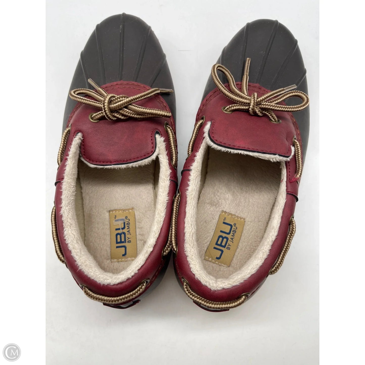 Shoes Flats By Jbu By Jambu In Brown & Red, Size: 7.5