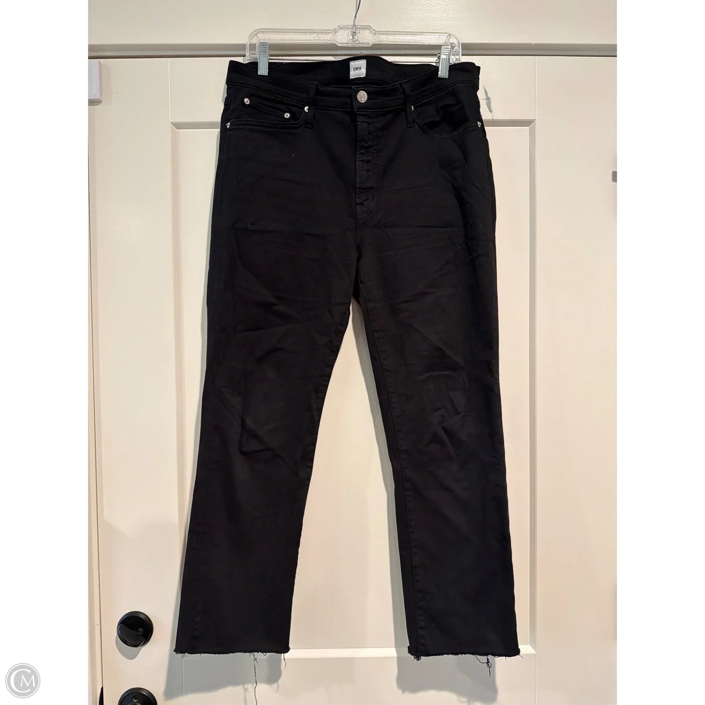 Jeans Straight By Edwin In Black, Size: 12