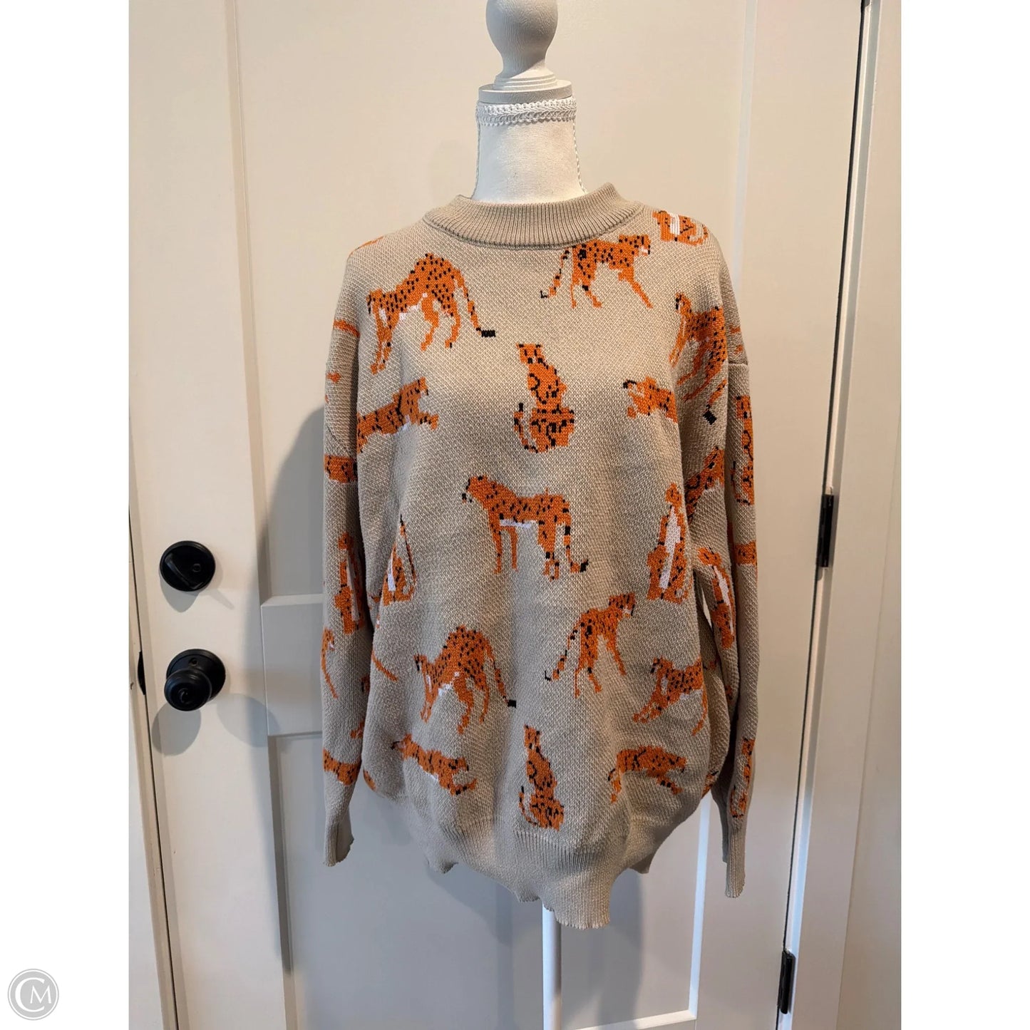 Sweater By White Birch In Tan, Size: L